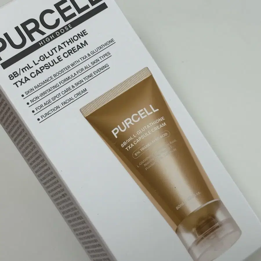 퍼셀 글루타치온 TXA 캡슐 크림 80ml