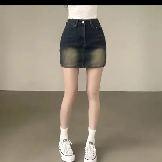 데님 스커트