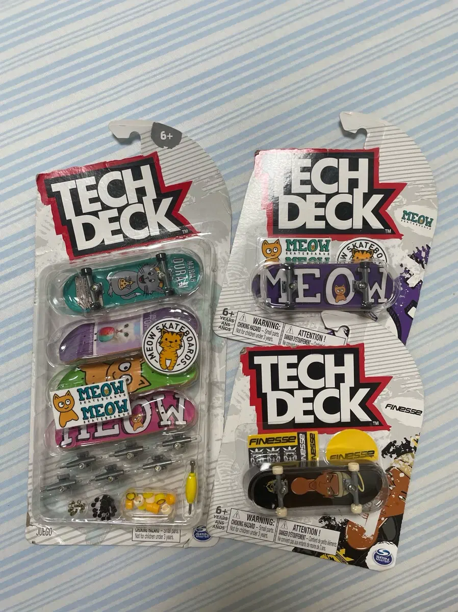 tech deck 테크덱 텍덱 핑거보드 일괄