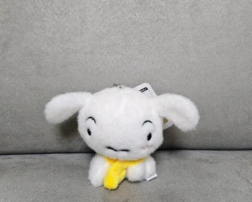 짱구는 못말려 흰둥이 목도리 버전 8cm 키링 인형