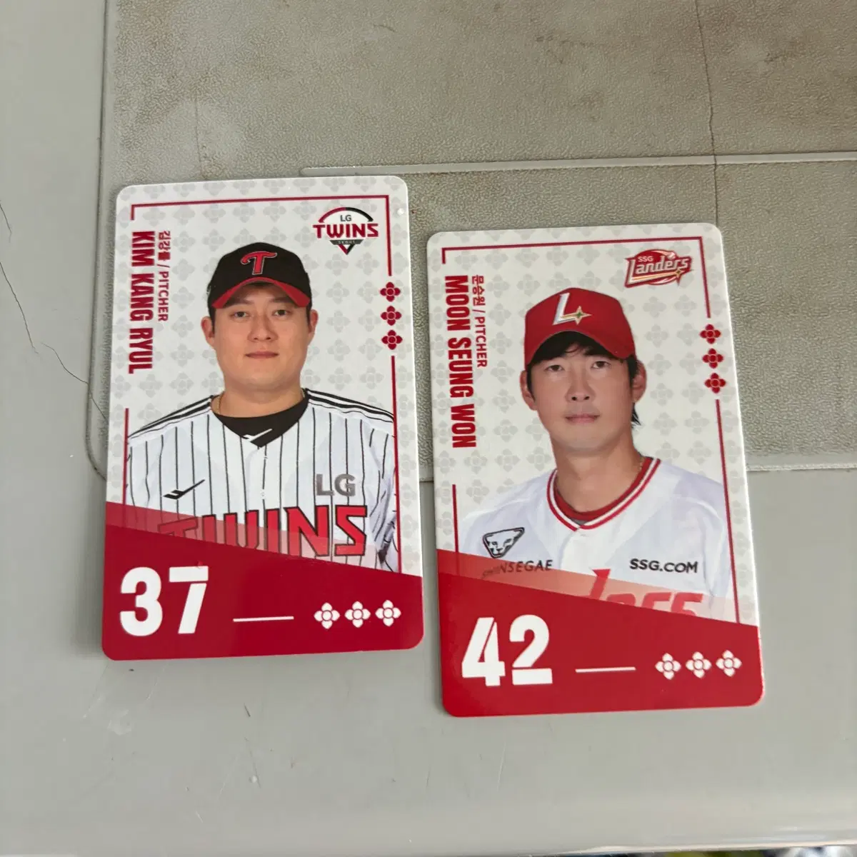 팔도비빔면 KBO 야구포카 교판..