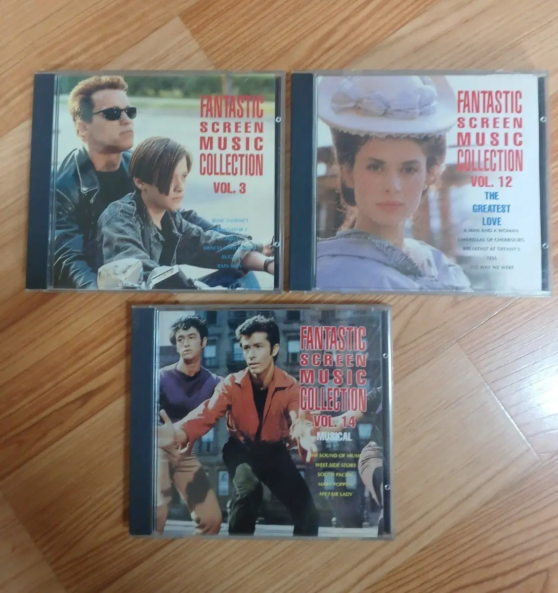 판타스틱 스크린 뮤직 컬렉션 CD 3종 (Vol. 3, 12, 14)