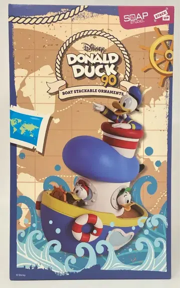 SOAP STUDIO BOAT STACKABLE ORNAMENTS DONALD DUCK 90