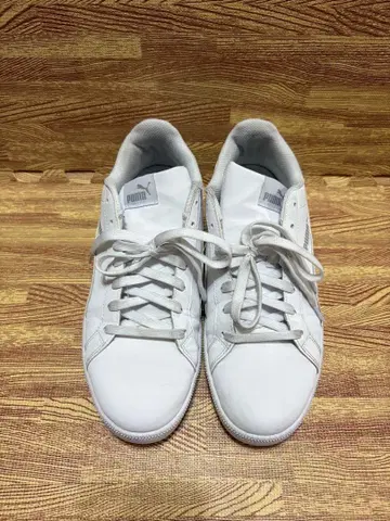PUMA 화이트 스니커즈 로우컷 27.5cm