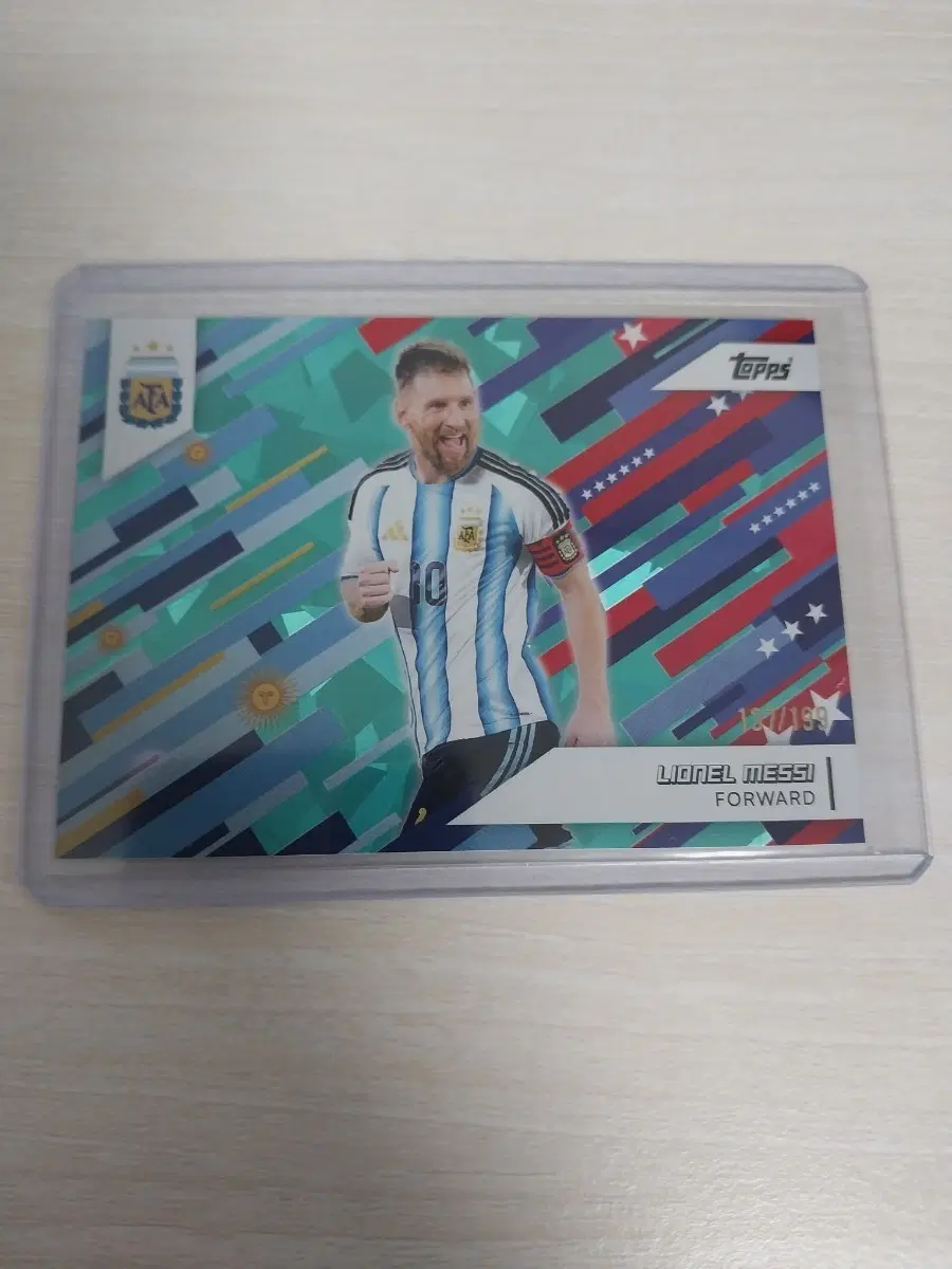 Topps 메시 아르헨티나 /199한정 카드