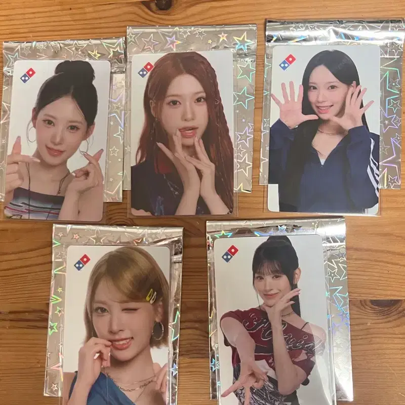 도미노피자 리센느 포토카드 5장 일괄(네고가능!)