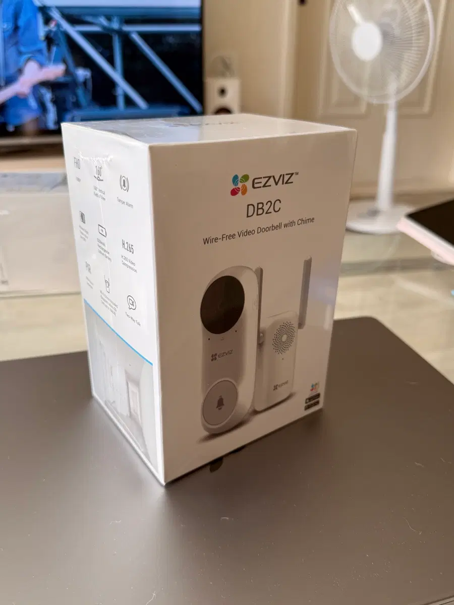 EZVIZ DB2C 무선 비디오 도어벨 차임