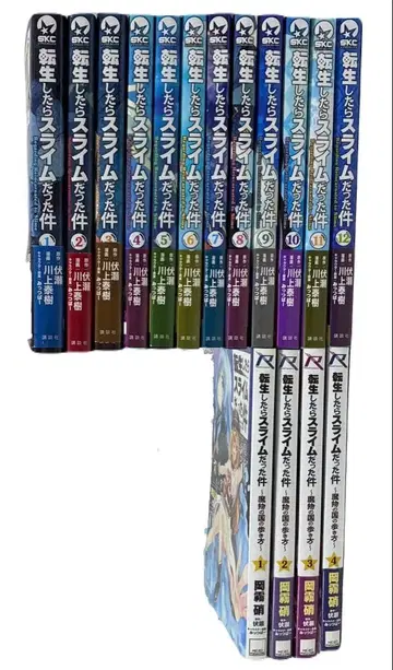 전생했더니 슬라임이었던 건에 대하여 1-12권 + 마물의 나라의 걷는 방법 1-4권