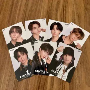 FANTASTICS 2026 달력 포토 카드 7종 세트