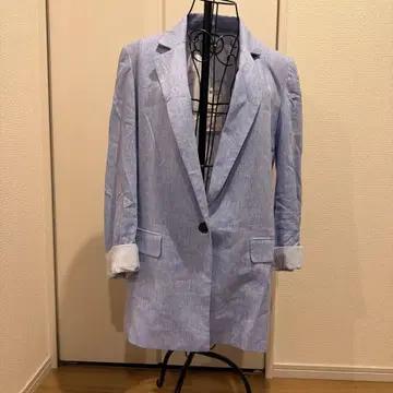 정가 8590 ZARA 테일러드 자켓 라이트 블루