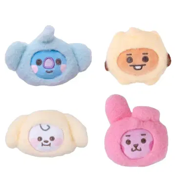 BT21 봉제 인형 클립 KOYA SHOOKY CHIMMY COOKY