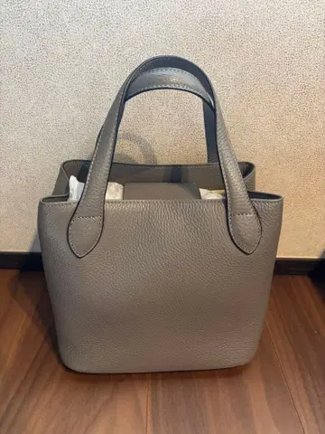 WAKO 핸드백 그레이 가죽