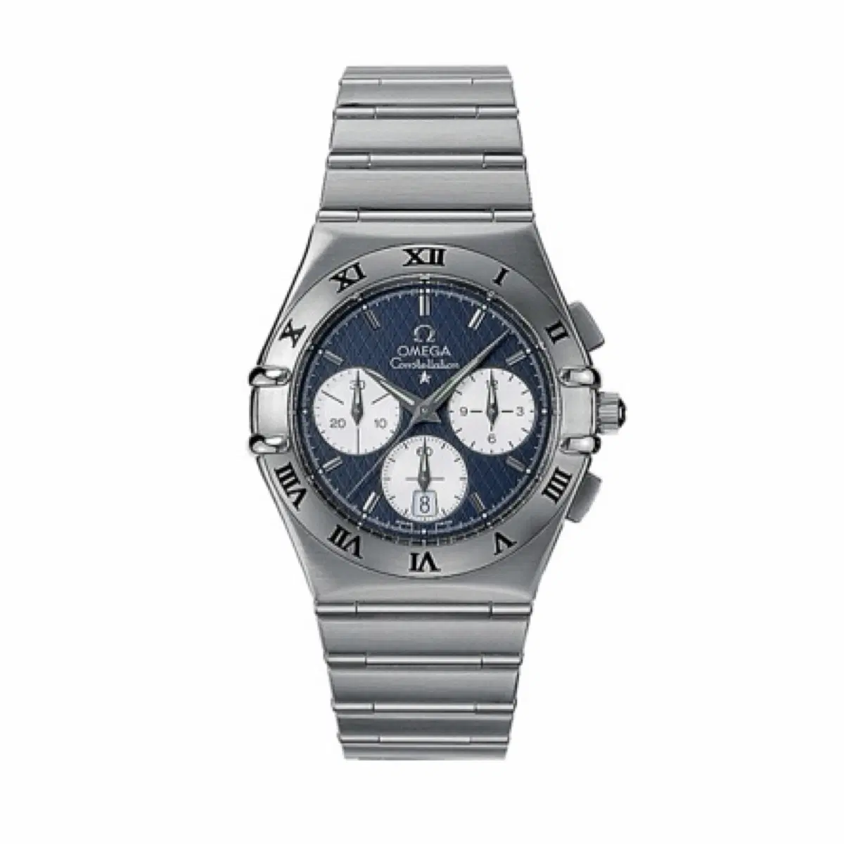 오메가 컨스틸레이션 크로노그래프 더블이글 37mm 1542.40.00 풀세트
