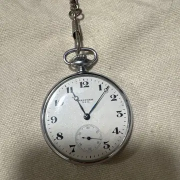 30s WALTHAM 회중시계 체인 포함