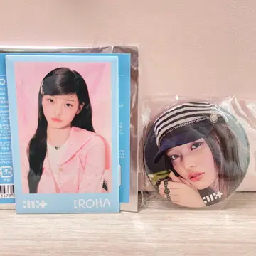 ILLIT GlitterDay 이로하 사진 캔뱃지 캔뱃지 캡슐 토이