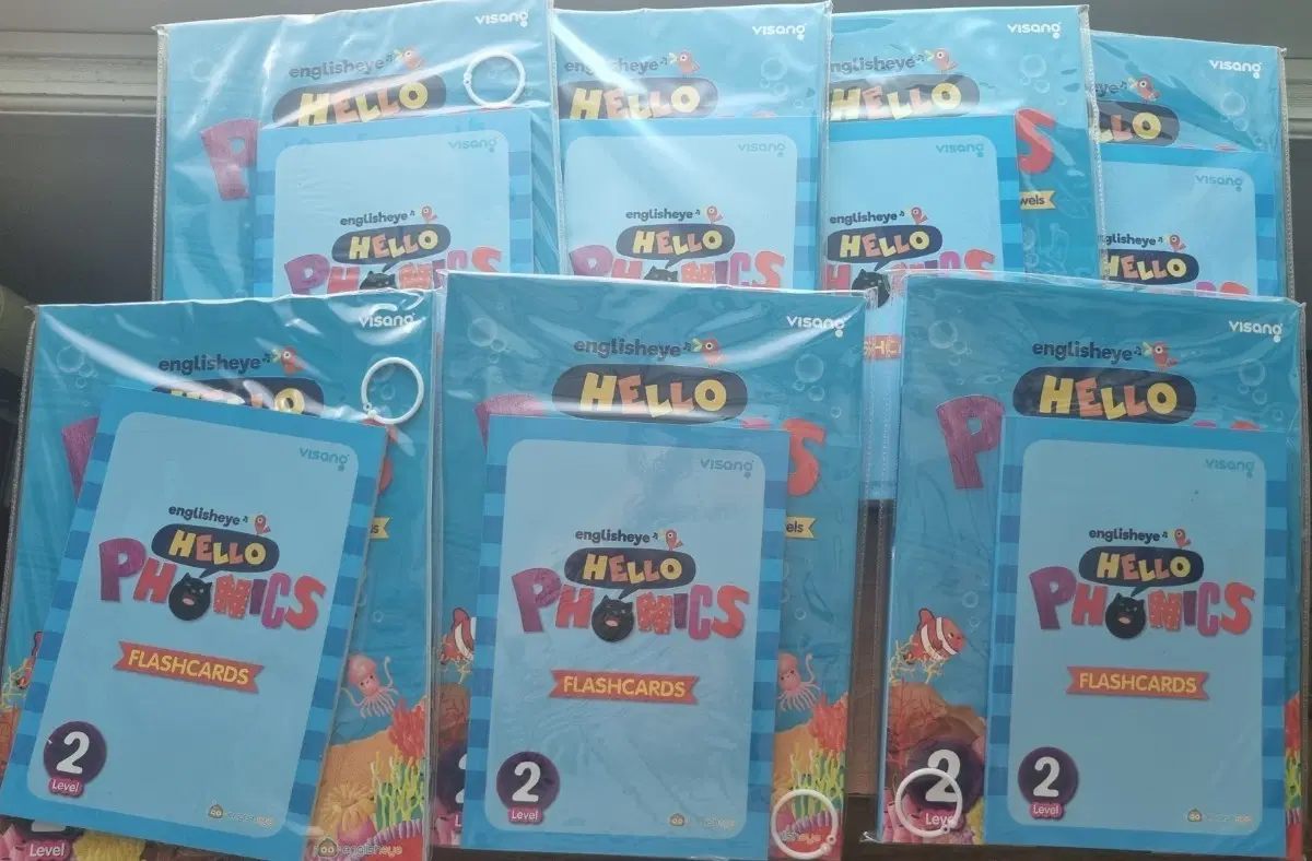 잉글리시아이(English Eye) Hello Phonics Level 2 교재 세트