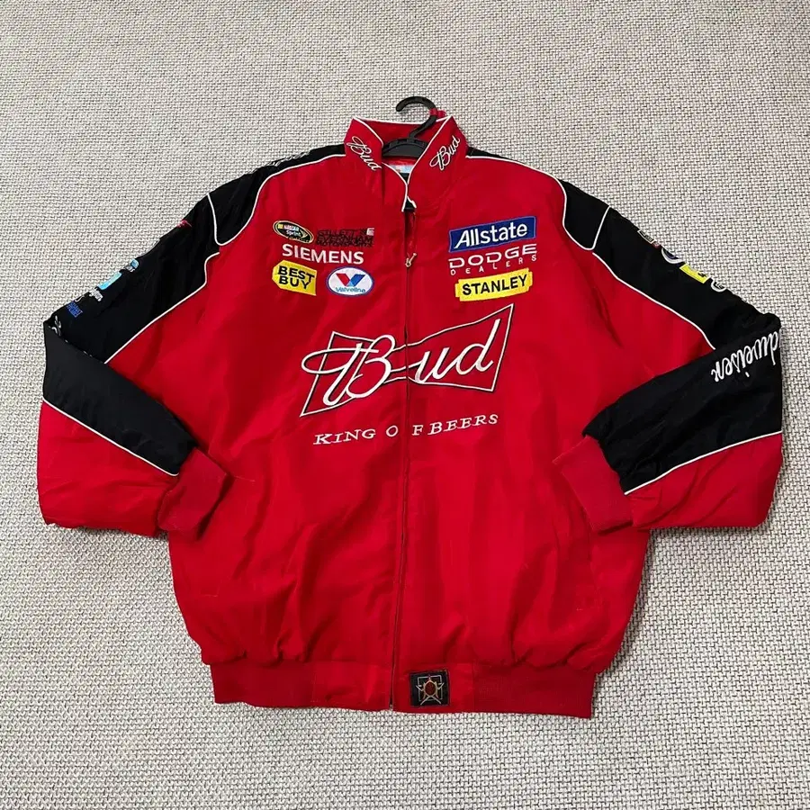 2XL 체이스 어센틱 버드와이저 레이싱 자켓 B.6082