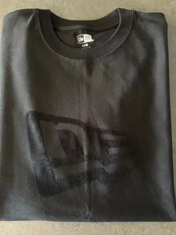 미사용 새상품 NEW ERA 셔츠 블랙 L 사이즈