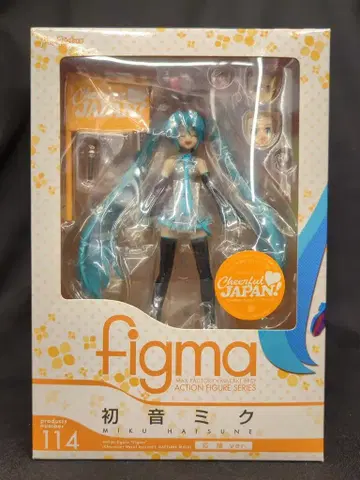 MAXFACTORY figma 캐릭터 보컬 시리즈01 하츠네 미쿠 하츠네 미쿠 응원 ver 114