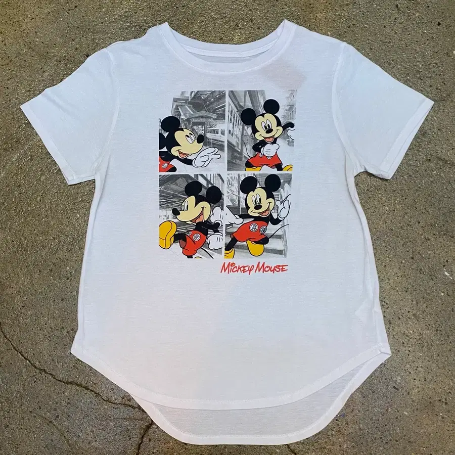 미국 빈티지 Disney 디즈니 미키마우스 반팔 티셔츠