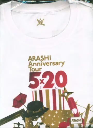 아라시 18-19년 ARASHI Anniversary Tour 5 x 20 티셔츠