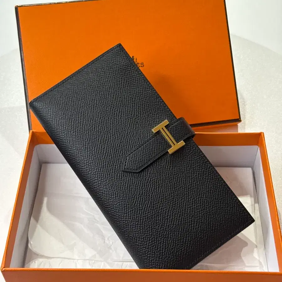 에르메스 베안 블랙 금장