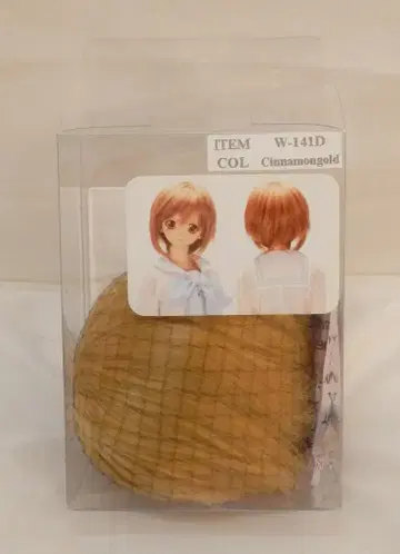 보크스 DD 사이즈 가발 의상/OF W-141D-Cinnamon gold/매니시 쇼트(시나몬 골드)