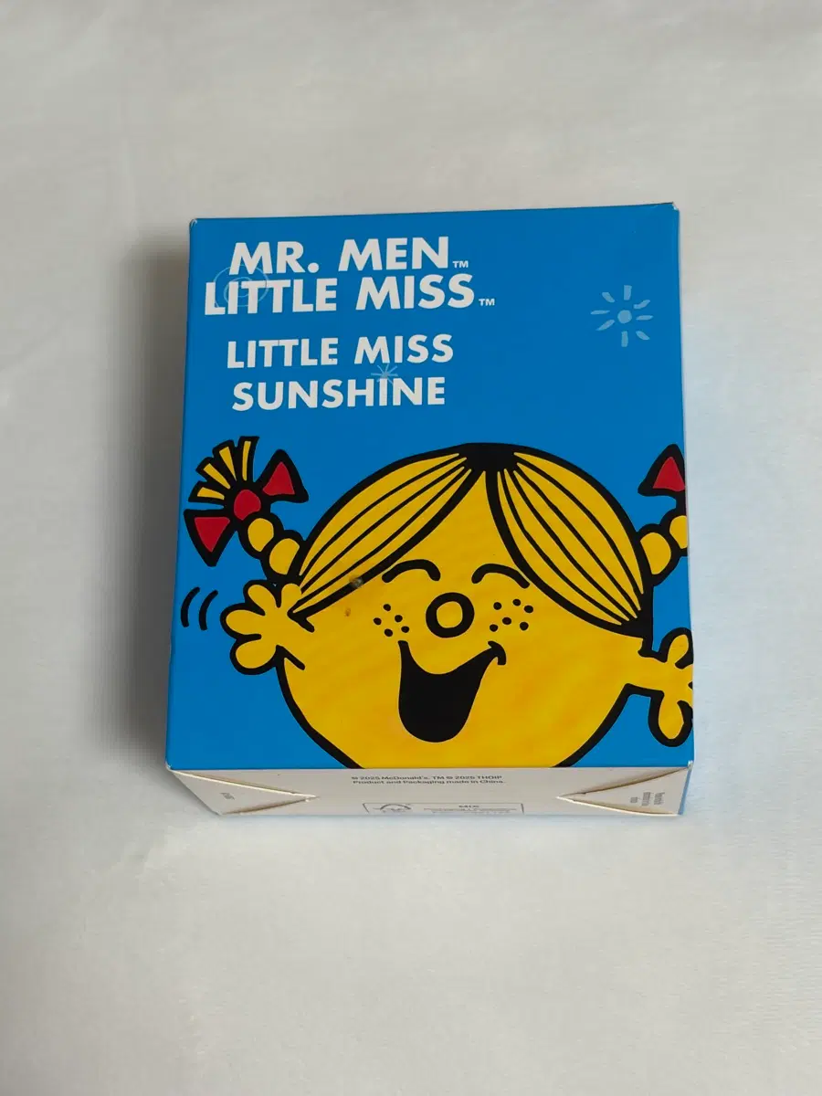 맥도날드 5월 해피밀 EQ의 천재들 MR.MEN LITTLE MISS 밝아양