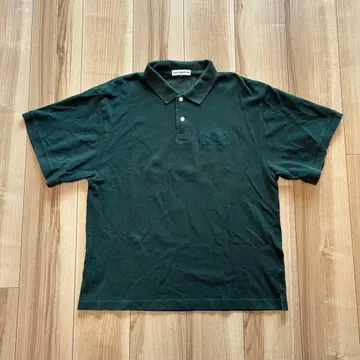고샤 루브친스키 18ss 오버 사이즈 피케 셔츠 그린