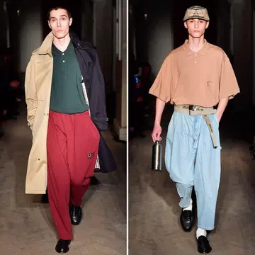 고샤 루브친스키 18ss 오버 사이즈 피케 셔츠 그린