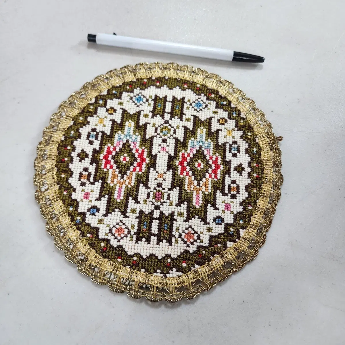벨기에 #도일리 #타피스트리 지름17.5cm