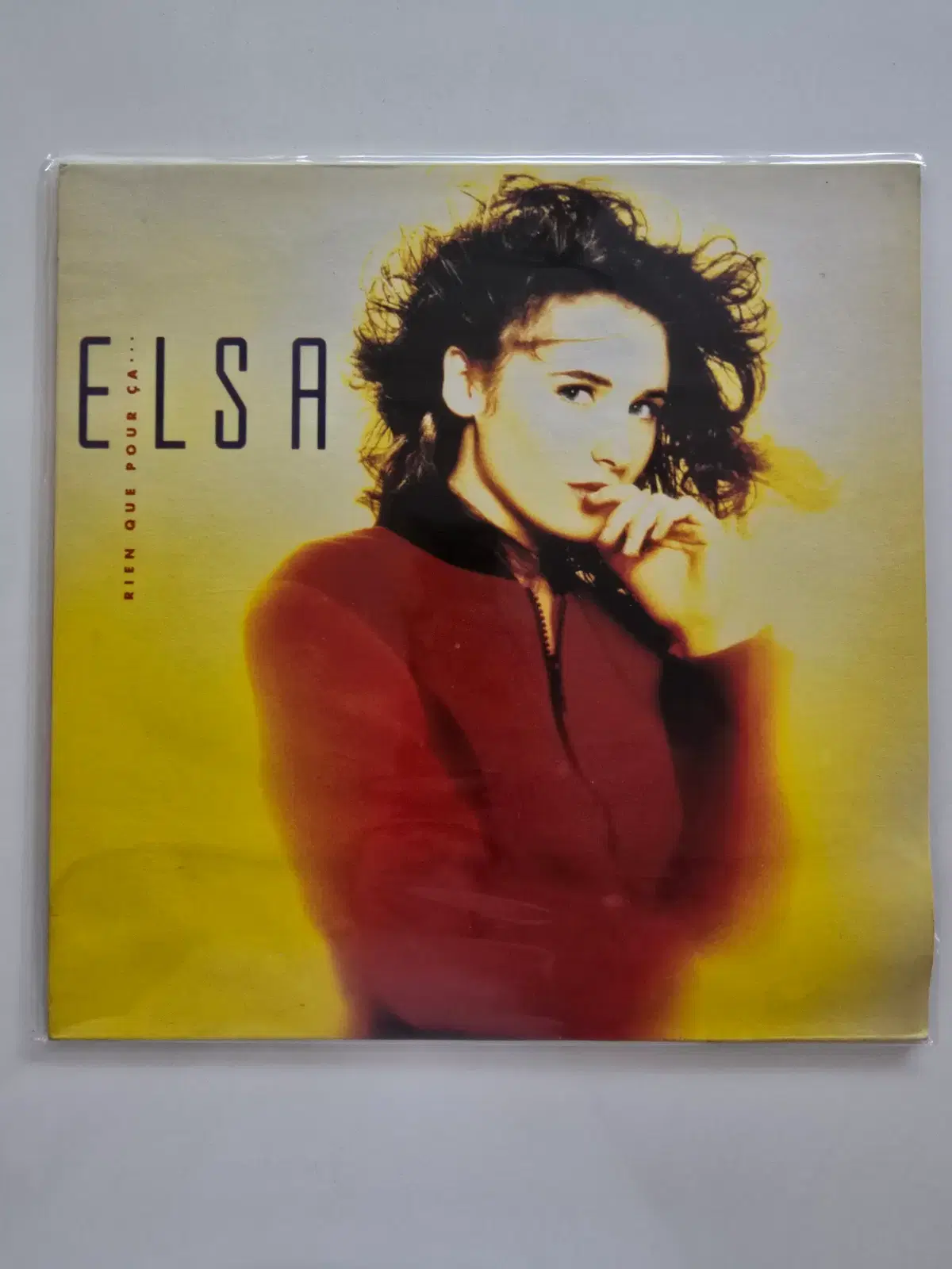 엘자 LP /엘사- Elsa - Rien Que Pour ../ 가사집 있음/ EX(소리좋음)