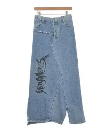 VETEMENTS 롱 맥시 길이 스커트 여성용