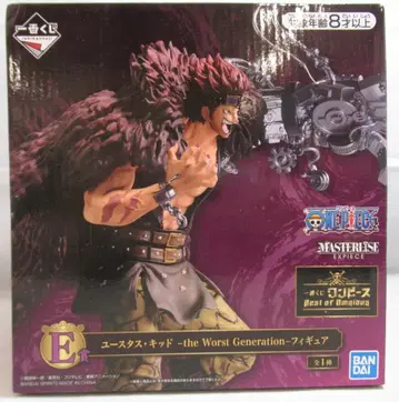 BANDAI SPIRITS 제일복권 원피스 Best of Omnibus E상 유스타스 키즈 the Worst Generation 피규어
