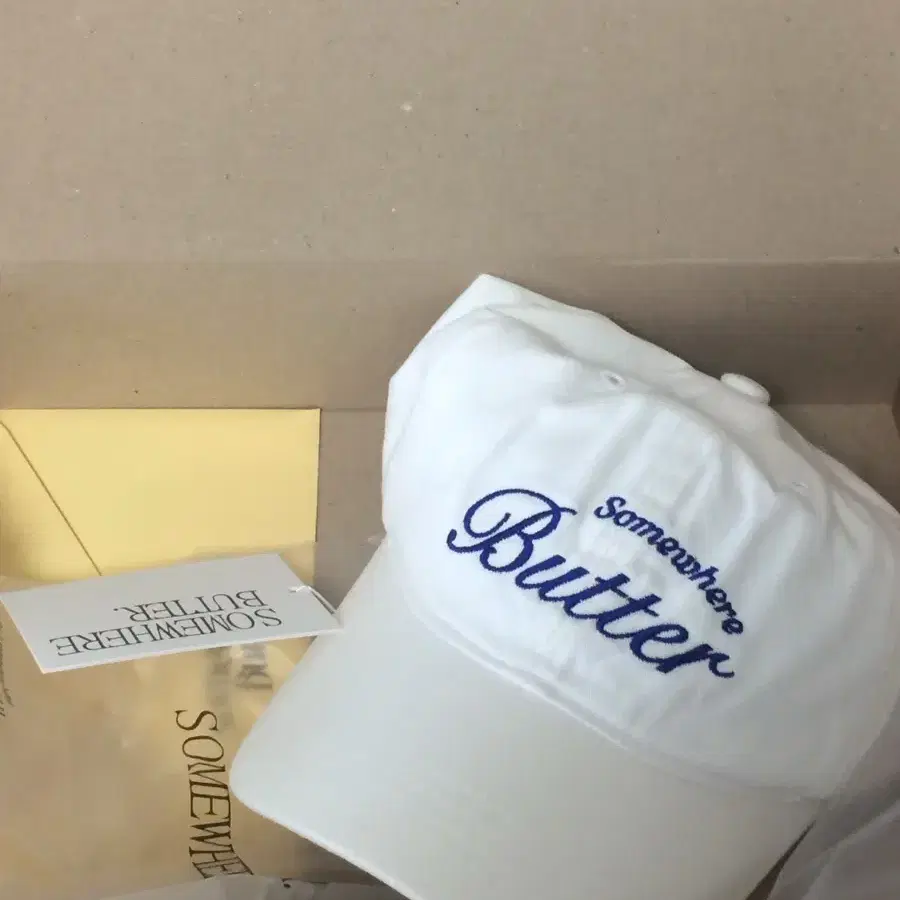 썸웨어버터 Fresh Ball Cap 아이보리