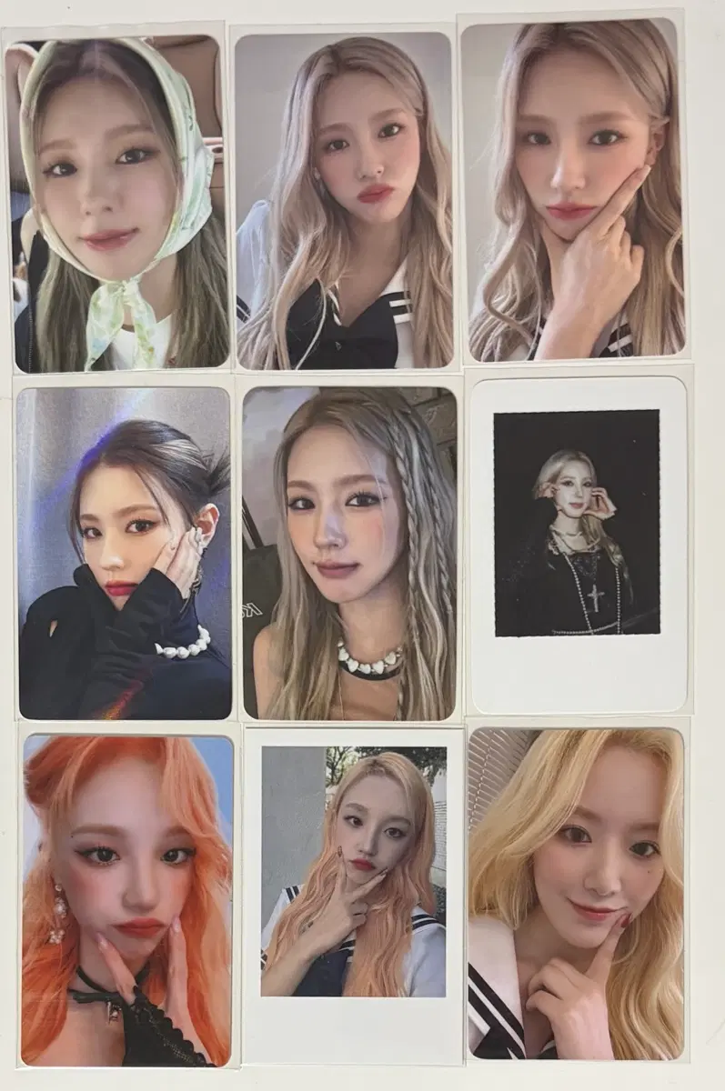 아이들 포토카드 양도 미연 우기 슈화 포카