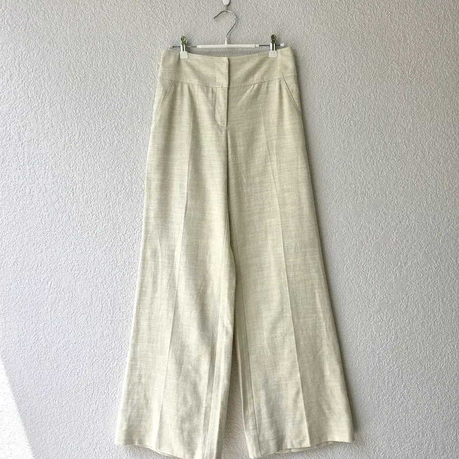 레드발렌티노 리넨 와이드 팬츠