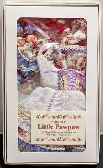 Little Pawpaw MDD 사이즈 꽃무늬 드레스 세트