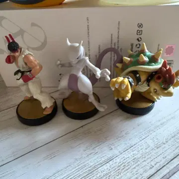 amiibo 류우 뮤츠 쿠파 3체 세트