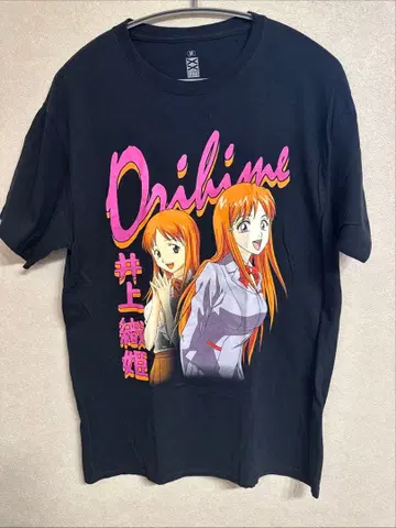 BLEACH 블리치 이노우에 오리히메 초레어 T셔츠 애니메이션T 사이즈M