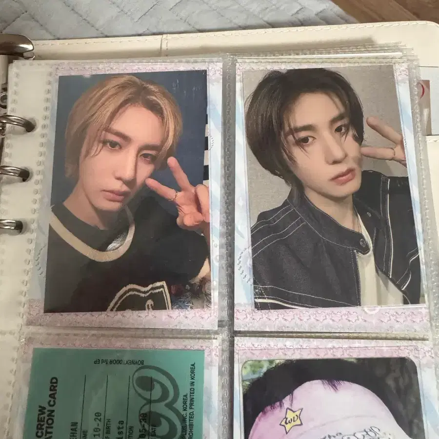 보넥도 이한 19.99 유니버셜 재팬 특전 포카