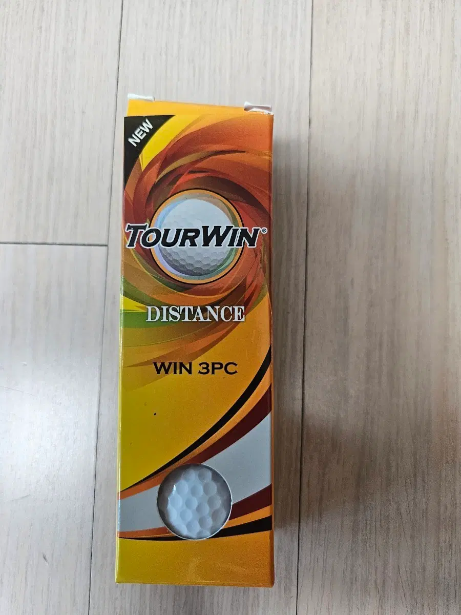 (새상품) TOURWIN DISTANCE 골프공 3개