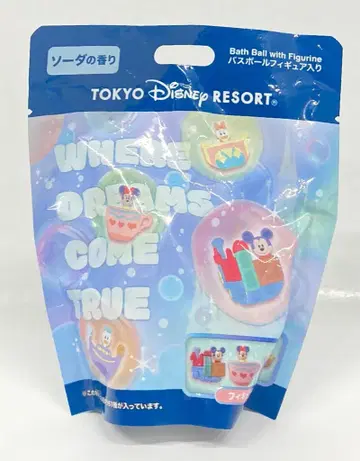 도쿄 디즈니 리조트 버블볼 피규어 포함 Where dreams come true