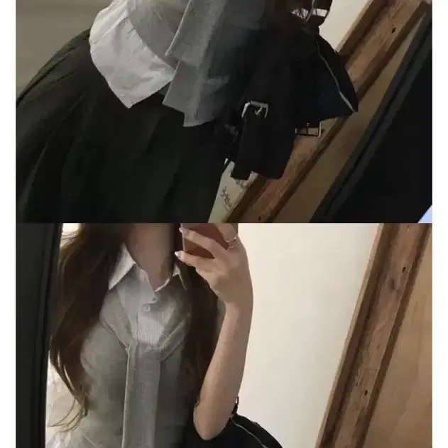 반팔 폴로넥 티셔츠