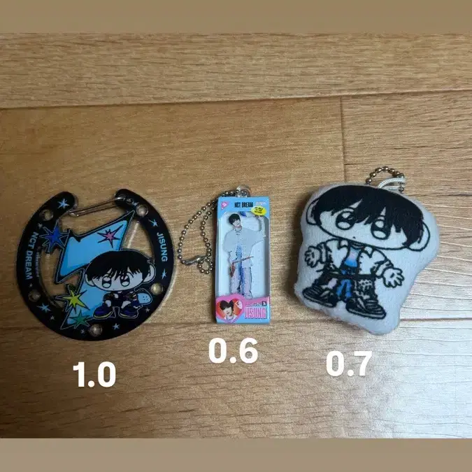 엔시티드림 지성 BTTF 키링 쿠션키링 카라비너 양도합니다!