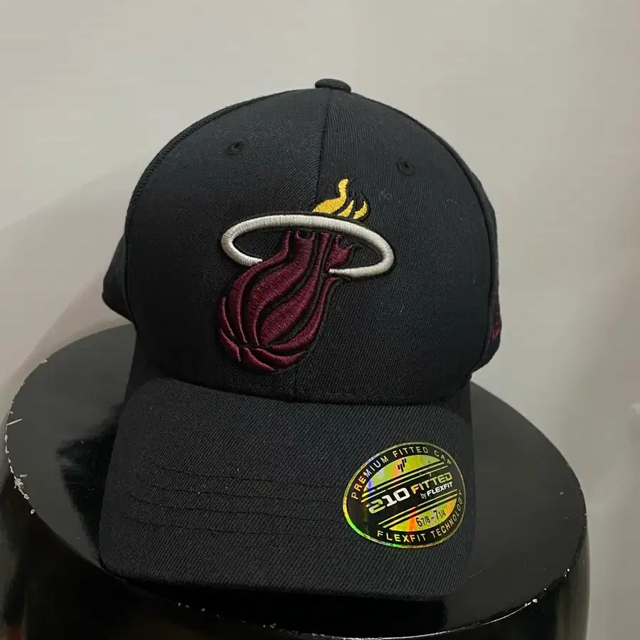 [M-XL] NBA 마이애미 히트 플렉스핏 볼캡 / 모자2.9