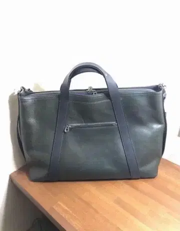 에르고포크 가죽 토트백