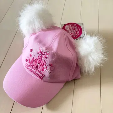 도쿄 디즈니 리조트 미니 핑크 캡