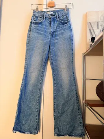 MOUSSY 플레어 데님 팬츠 라이트 블루 24