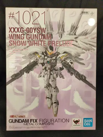 BANDAI SPIRITS 건담 FIX FIGURATION METAL COMPOSITE 신기동전기 건담 W Frozen Teardrop 윙 건담 스노우 화이트 프렐류드 #1021